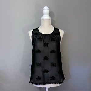 Forever 21 Embroidered Tank Top